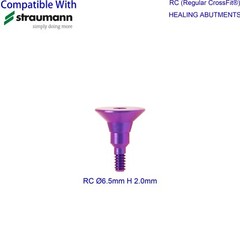 Dental Regular Closure Cover Cap Screws Healing Abutment fit ITI Straumann RC
