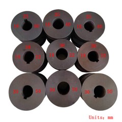 1 PC Multi-Function Pipe Bender Roller 9 Round /Square Dies Tube Bending Machine