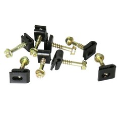 Skywalker Flexible Screw Clips for Ground Wire, Screw Depth: 1/2″, Pack of 100