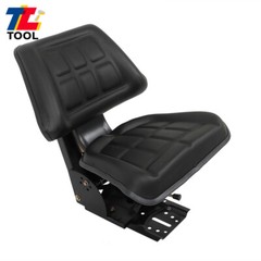 Black Tractor Suspension Seat For Ford New Holland 3300 3930 3910 6000 7600