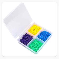 Disposable Plastic Wave Shape Dental Wedges Teeth Wedge Tooth Gap 200Pcs/Box New