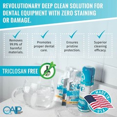 OAP Cleaner – Cleans and Sterilizes Removable 3.8 Fl Oz (Pack of 1), Clear