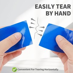 Blue Heavy Duty Waterproof Duct Tape 40 Yards 2 Inch Strong Adhesive