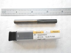 NEW GUHRING 1/4″ DIA. X 1″ FL X 2-1/2″ OAL 10FL. SOLID CARBIDE R.H. REAMER FIREX