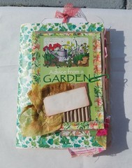 Garden Themed Junk Journal Soft Cover 50 pages