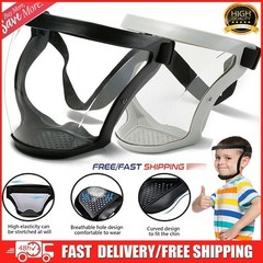 Full Face Super Protective Mask Anti-fog Shield Safety Transparent Head Cover