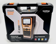 Brother Bluetooth Wireless Technology Industrial Label Printer PT-E560BTVP