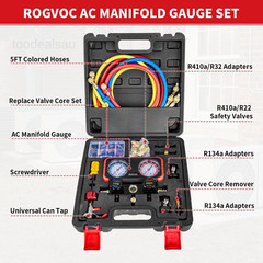 HVAC Manifold Gauge Set for R22/R410a/R134a 3 Way