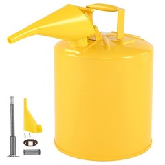 Uimoso 5 Gallon Type I Yellow Safety Diesel Can with Flame Arrester and Funnel