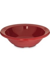 Carlisle KL80505 Kingline Red 4.75 Oz Rimmed Fruit, Salsa, Queso Bowl, 47 Pcs