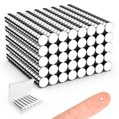 Mini Magnets, 600 Pack 2×1 mm Small Round Magnetic Rare Earth Neodymium Fridg…