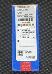 KORLOY CCMT 21.51 HMP PC9030 CCMT060204 Carbide Inserts 10pcs  Free Ship!