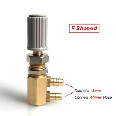 2x Dental chair water control regulating valve switch 3mm/5mm nozzle Accessories