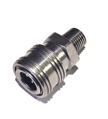 MTM Prima 1/4 NPT Male Stainless Steel Quick Connect Coupler USA Quality