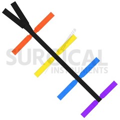 Backboard Color Coded Spider Straps for Spine Board Stretcher Immobilization H-Q