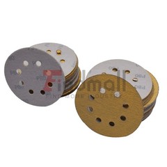 100Pcs 5” Inch 8-Hole 80 Grit Hook-and-Loop Sanding Disc Sander Paper