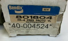 BENDIX PRESSURE PROTECTION H VALVE**SEE DESCRIPTION**