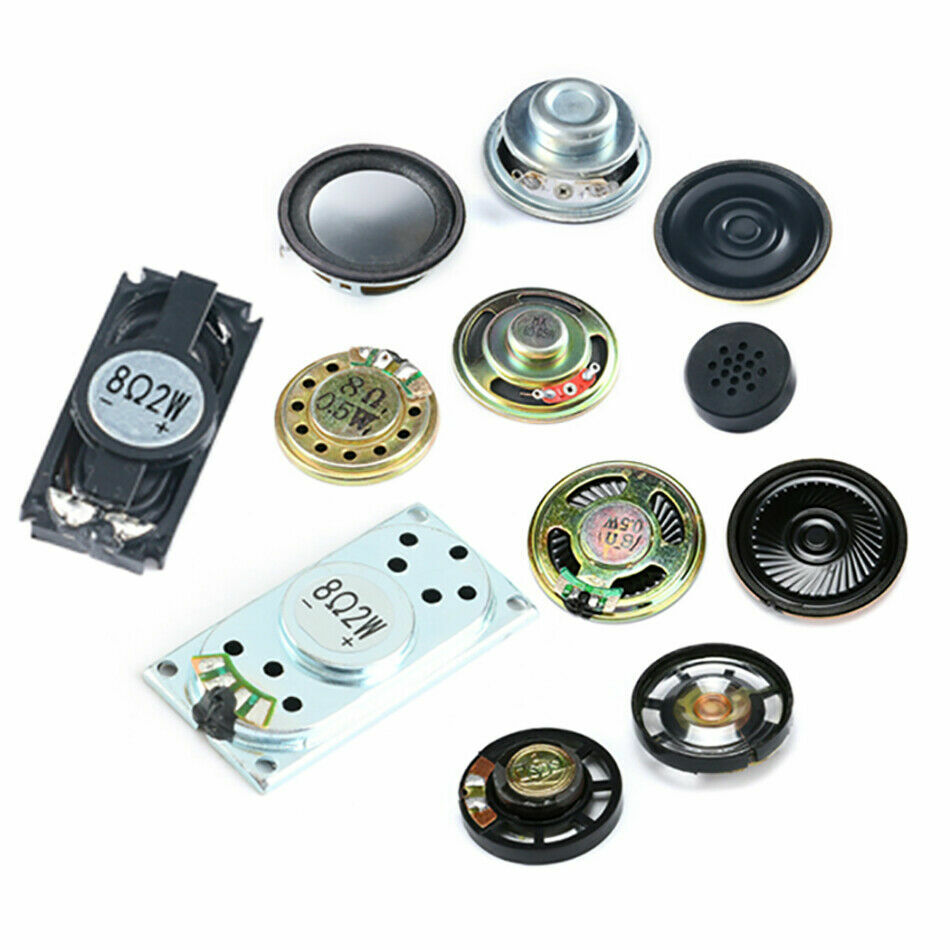 4Ω/8Ω 0.25W-3W/Miniature Speaker Stereo Woofer Loudspeaker Trumpet Various Sizes