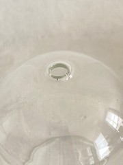 DESIGN GLASSWORKS Lab Glass Filtering Filtration Bell 90mm ID 94mm OD 9.7mm ID