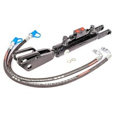 Hydraulic Side Link Cylinder with Fork with 2 hoses (Length Selectable)