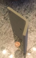 mounting angle bracket 1/4 inch 3 x 4 1/2 inches 1227397 4 holes 5 ton M939