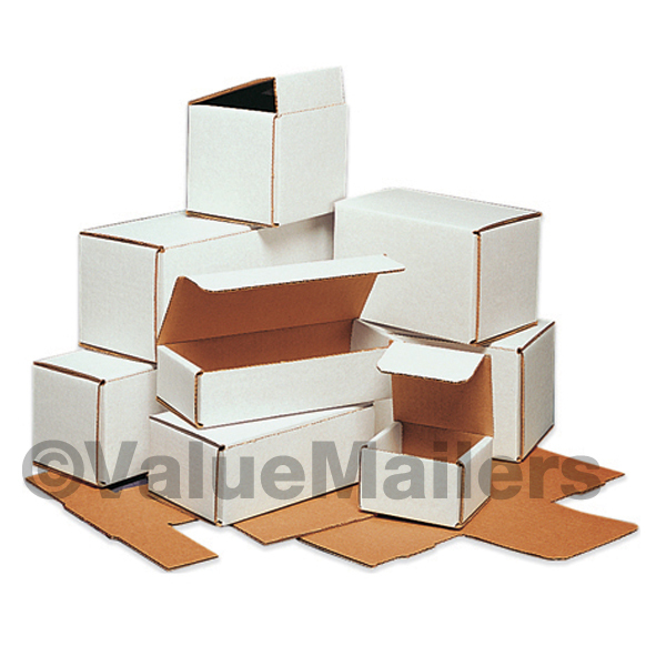 200 – 4x2x2 White Corrugated Shipping Packing Box Boxes Mailers