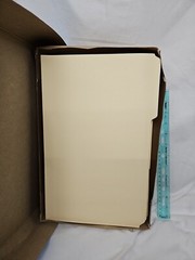 Staples Legal Size 3-Tab Manila 100 Count File Folders New 3 tab box of 100