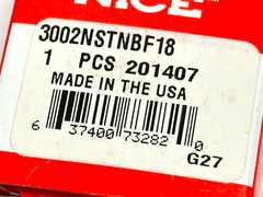 Nice 3002NSTNBF18 Ball Bearing 201407