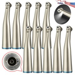 USA Dental 1:1 Fiber Optic LED Contra Angle Handpiece for NSK Electric Motor