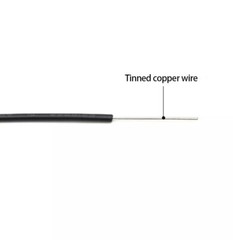 UL1007 Single Core Single Strand Cable 18AWG~26AWG Tinned Copper Electronic Wire