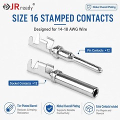 2 2 Pin DT Connector Kit 5 Sets, with Pin Removal Tool and Mounting Clips, S…