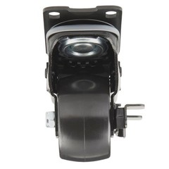 Everbilt 3 in. Black Multi-Purpose 3-in-1 Caster with 220 lbs. Load Rating