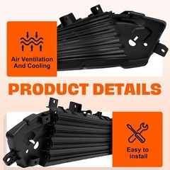 Front Active Grille Shutter Motor Compatible 2019-2024 Chrysler Pacifica