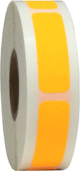 Rectangle Stickers | 0.5 x 1.5″ Inches Wide – 500 Pack | Pick One Color