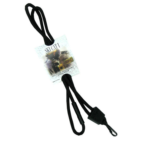 Heavy Duty Black Nylon ID Lanyard with Metal Hook by EK USA – 10024