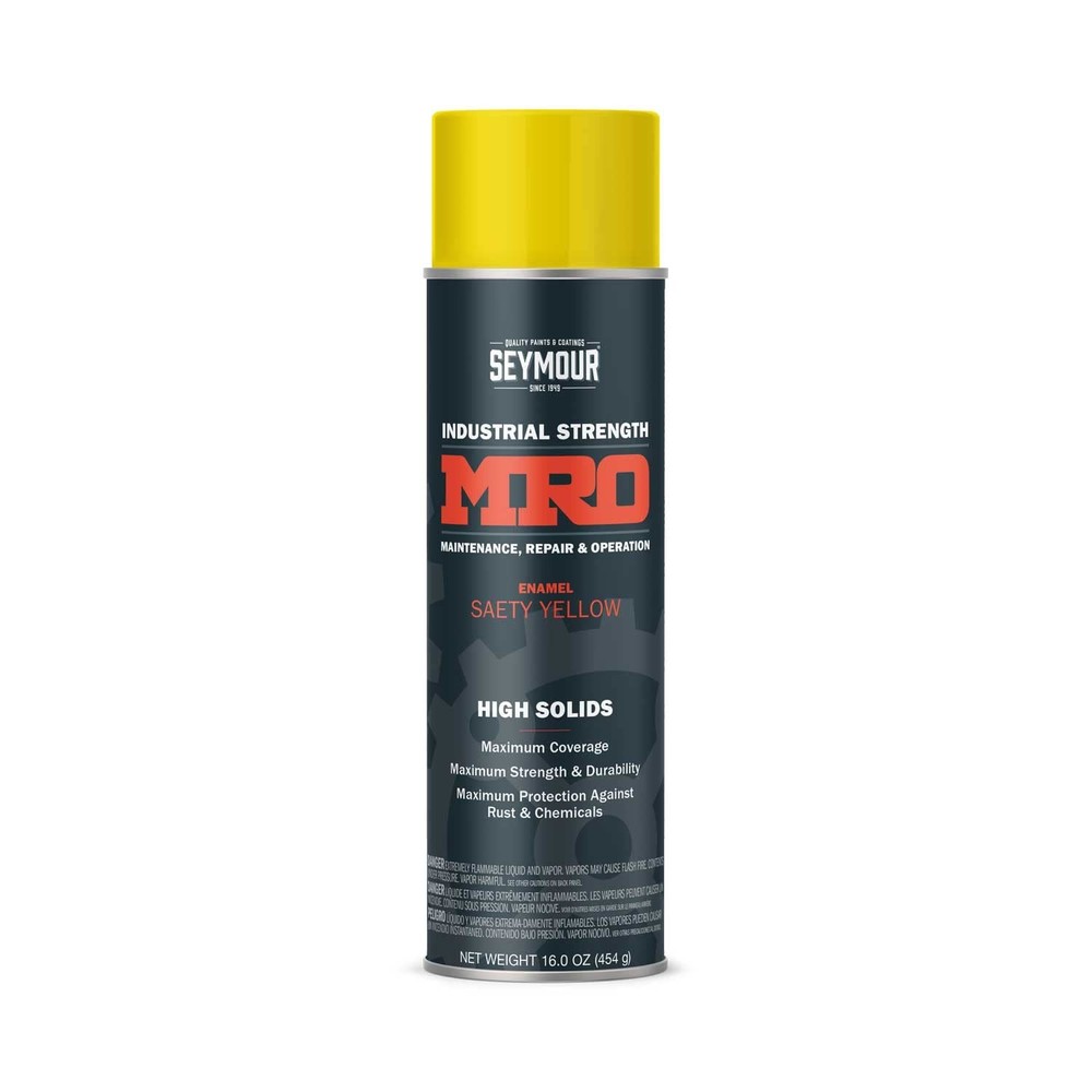 SEYMOUR 620-1419 Industrial MRO High 16 Ounce (Pack of 1), Safety Yellow