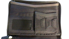 NEW*******JUNIOR PORTFOLIO******* 6 I/2″ X 9″ DARK BROWN****