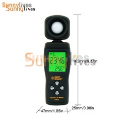 Digital Luxmeter Light Meter Illuminance Meter Handheld Ambient Photometer US