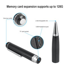 Digital Voice Activated Recorder Mini Small Hidden Audio Recording Pen Device