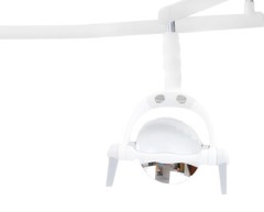10W Ceiling Mounted Oral Light Dental Operating Lamp 6 LED Lens Light With Arm