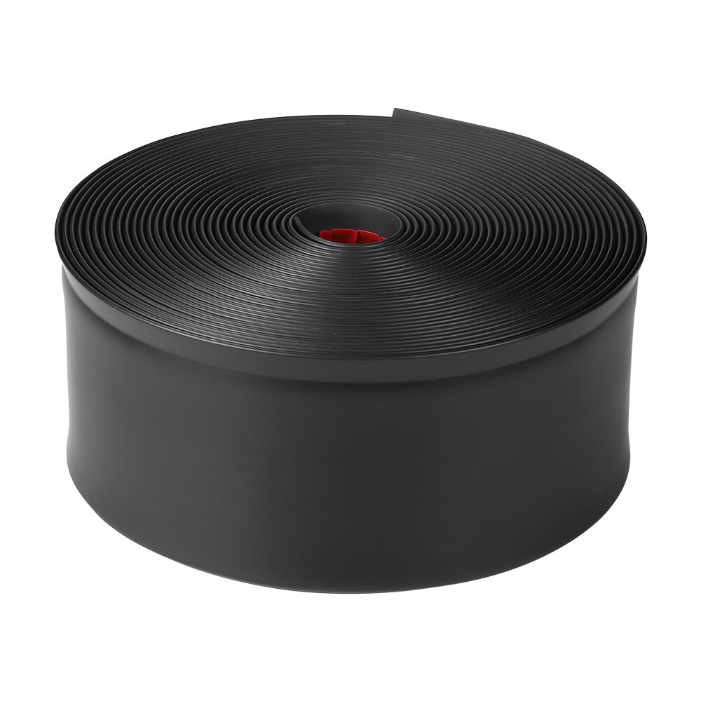 Vinyl Wall Base Baseboard Molding Trim 4″x 40FT Flexible Self Adhesive Black