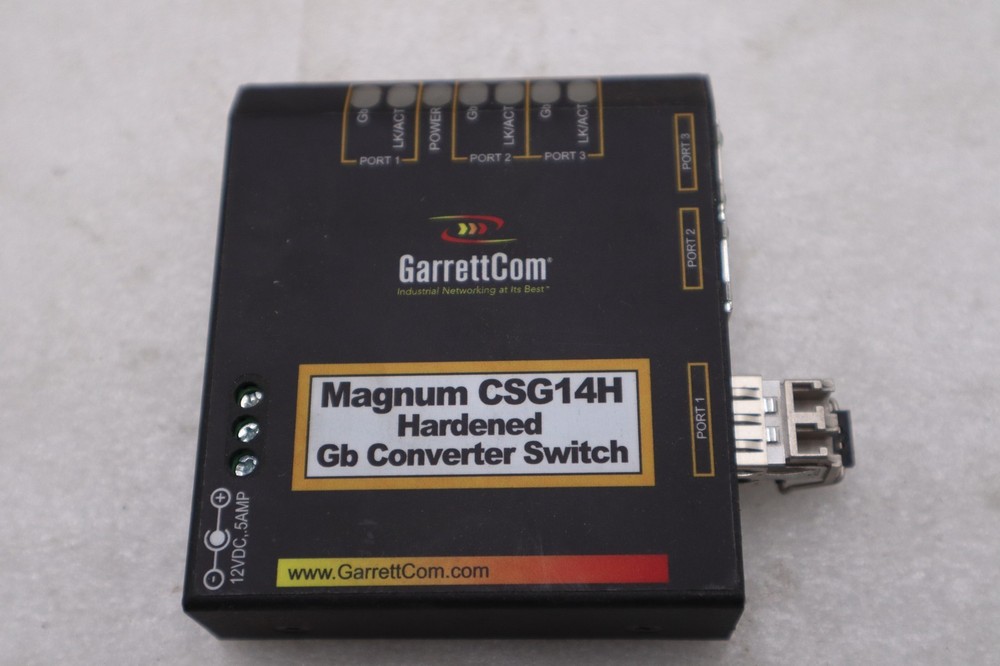 GarrettCom Magnum CSG14H-SFP-HD Hardened Edge Switch – STOCK GF184A