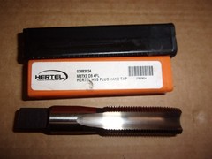 Hertel M27x2 D5 Thread Tap Right Hand Plug Chamfer NEW
