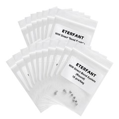 10PCs ETERFANT Dental Ortho Lingual Button Bondable MIM Direct Eyelet Round Base