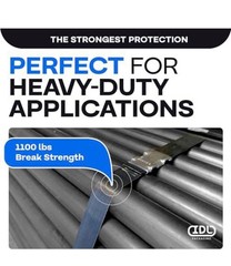 IDL Packaging 1/2″ x .020″ x 300′ Steel Strapping Coil (1100 Lbs Break Streng…