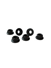25 Pcs 5/8-18 FINE Grade 8 Hex Flange Top Lock Nuts Coarse Zinc Phosphate & Oil