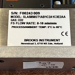 Brooks SLA5850S SLA5850ST1AB1C2A1C3E2AA Delta Smart ll CO2 Mass Flow
