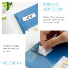 10PK Dymo LetraTag Refills White Plastic 91331 for LetraTag Label Maker LT-100H