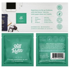 Stall Mates Wipes – Flushable Wipes | Individually Wrapped (30) Travel Friendly