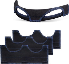 4 Pack Hard Hat Sweatbands – Washable Helmet Liner for Safety Hats, Anti-Sweat &